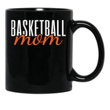 Basketball Mom (3) Black Coffee Mug, Gift Coffee Mug - Black