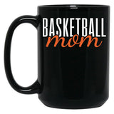 Basketball Mom (3) Black Coffee Mug, Gift Coffee Mug
