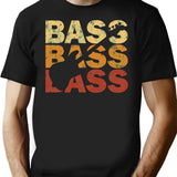 Bass Player - Vintage Bass Guitar T-Shirt - Black