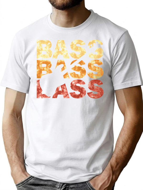 Bass Player - Vintage Bass Guitar T-Shirt - White