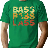 Bass Player - Vintage Bass Guitar T-Shirt - Green