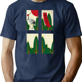 Battle Of Flowers(hanafudahwatu) - January Package T-Shirt - Navy