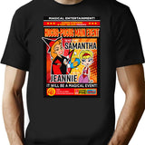 Battle Samantha Vs Jeannie Magic Event T-Shirt - Black