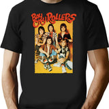 Bay City Rollers T-Shirt - Retro Graphic Tee for Men & Women - Black