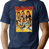 Bay City Rollers T-Shirt - Retro Graphic Tee for Men & Women - Navy