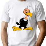 Beaky T-Shirt - Retro Graphic Tee for Men & Women - White