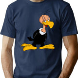 Beaky T-Shirt - Retro Graphic Tee for Men & Women - Navy