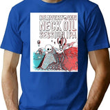 Beavertown Brewery Neck Oil Session Ipa T-Shirt - Blue