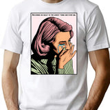 Becoming An Adult Sucks T-Shirt - Retro Graphic Tee for Men & Women - White
