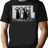 Beer Drinkers T-Shirt - Retro Graphic Tee for Men & Women - Black
