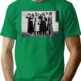 Beer Drinkers T-Shirt - Retro Graphic Tee for Men & Women - Green