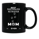 Best Australian Retriever Mom Ever Black Coffee Mug, Gift Coffee Mug - Black