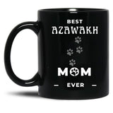 Best Azawakh Mom Ever Black Coffee Mug, Gift Coffee Mug