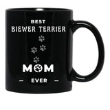 Best Biewer Terrier Mom Ever Black Coffee Mug, Gift Coffee Mug - Black
