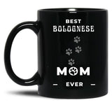 Best Bolognese Mom Ever Black Coffee Mug, Gift Coffee Mug