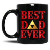 Best Dad Ever Father'S Day Black Coffee Mug, Gift Coffee Mug