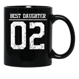 Best Daughter 02 (1) Black Coffee Mug - Black