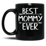 Best Mommy Ever Shirt Funny Mother'S Day Gift Christmas Black Coffee Mug, Gift Coffee Mug