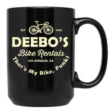 Bike Punk Black Coffee Mug, Gift Coffee Mug - Black