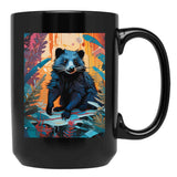 Binturong Black Coffee Mug, Gift Coffee Mug - Black