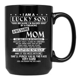 Birthday Mom Born In December Black Coffee Mug - Black