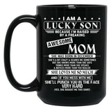 Birthday Mom Born In December Black Coffee Mug