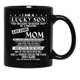 Birthday Mom Black Coffee Mug - Black