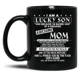 Birthday Mom Black Coffee Mug