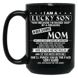 Birthday Mom Black Coffee Mug