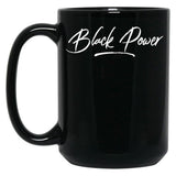 Black History Black Power Black Coffee Mug