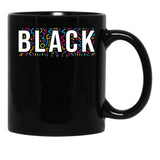 Black Power (1) Black Coffee Mug - Black