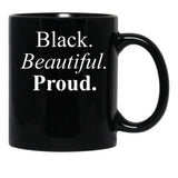 Black Power Black Coffee Mug - Black