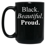 Black Power Black Coffee Mug