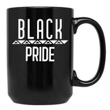 Black Pride Mugs And Merch - Achidesign Black Coffee Mug - Black