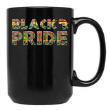 Black Pride Black Coffee Mug - Black