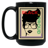 Black Proud Black Coffee Mug