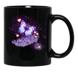 Butterfly (1) Black Coffee Mug - Black