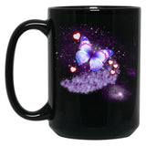 Butterfly (1) Black Coffee Mug