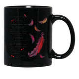 Cardinal I Thought Of You Today But That Is Nothing Black Coffee Mug - Black