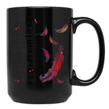 Cardinal I Thought Of You Today But That Is Nothing Black Coffee Mug - Black