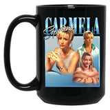 Carmela Soprano Classic Black Coffee Mug, Gift Coffee Mug