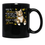 Cat Lover Black Coffee Mug - Black