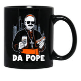 Chicago Pope Leo Xiv Da Pope (2) Black Coffee Mug - Black