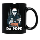 Chicago Pope Leo Xiv Da Pope Black Coffee Mug - Black