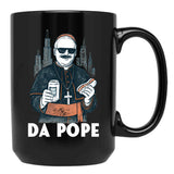 Chicago Pope Leo Xiv Da Pope Black Coffee Mug - Black