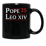Chicago Pope Leo Xiv (1) Black Coffee Mug - Black