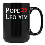 Chicago Pope Leo Xiv (1) Black Coffee Mug - Black