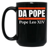Chicago Pope Leo Xiv (2) Black Coffee Mug