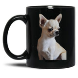 Chihuahua Black Coffee Mug, Gift Coffee Mug