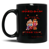 Christmas - To My Daughter-In-Law - Hippie - Circus Black Coffee Mug